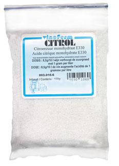 Vinoferm 'Citrol', citronsyre, 100 gr